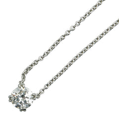 ハリーウィンストン ラウンドカットソリティア ネックレス PIDPRD005SI Pt950 プラチナ レディース HARRY WINSTON 中古