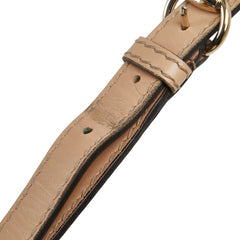 グッチ GGキャンバス ラブリーハート 斜め掛け ショルダーバッグ 257072 ピンク ベージュ キャンバス レザー レディース GUCCI 【中古】