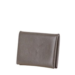 エルメス カルヴィ カードケース コインケース グレー エバーカラー レディース HERMES 【中古】