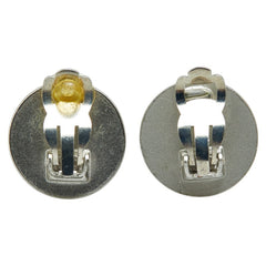 シャネル ココマーク ラウンド イヤリング シルバー メタル レディース CHANEL 【中古】