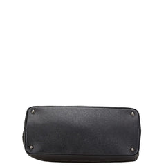 コーチ ハンドバッグ 7468 ブラック レザー レディース COACH 【中古】
