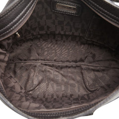 フルラ ショルダーバッグ ブラウン シルバー レザー レディース Furla 【中古】