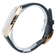 スウォッチ BIENNE BY NIGHT 腕時計 SS07G102 クオーツ ブラック文字盤 ステンレススチール ラバー メンズ Swatch 【中古】