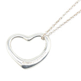 ティファニー オープンハート ネックレス SV925 シルバー レディース TIFFANY&Co. 【中古】