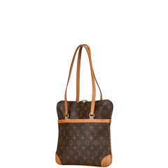 ルイ ヴィトン モノグラム クーサンGM ショルダーバッグ M51141 ブラウン PVC レザー レディース LOUIS VUITTON 【中古】