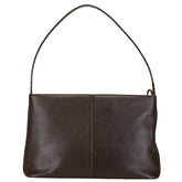 バーバリー ノバチェック ワンショルダーバッグ ハンドバッグ ブラウン レザー レディース BURBERRY 【中古】