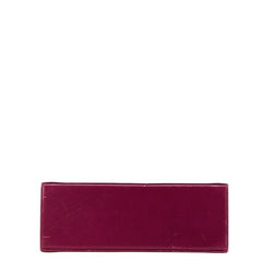 サルヴァトーレフェラガモ ガンチーニ ハンドバッグ ショルダーバッグ 2WAY O212181 パープル レザー レディース Salvatore Ferragamo 【中古】
