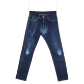 グッチ タイガー デニムパンツ サイズ:32 ブルー デニム レディース GUCCI 【中古】