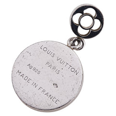 ルイ ヴィトン パンダンティフ フルール ペンダントトップ M65436 シルバー ブラック SV925 シルバー レディース LOUIS VUITTON 【中古】