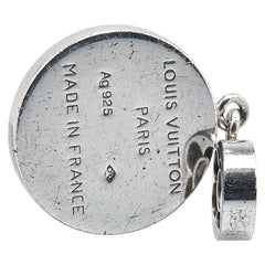 ルイ ヴィトン パンダンティフ フルール ペンダントトップ M65436 シルバー ブラック SV925 シルバー レディース LOUIS VUITTON 【中古】