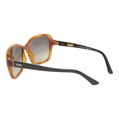 フェンディ サングラス FS5275 ブラウン プラスチック レディース FENDI 【中古】