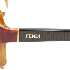 フェンディ サングラス FS5275 ブラウン プラスチック レディース FENDI 【中古】