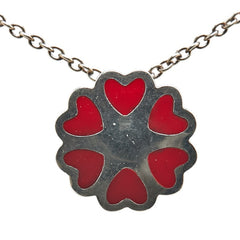 ティファニー パロマピカソ クラウン オブ ハート ネックレス SV925 シルバー レディース TIFFANY&Co. 【中古】