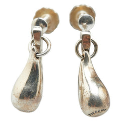 ティファニー ティアドロップ イヤリング シルバー SV925 シルバー レディース TIFFANY&Co. 【中古】