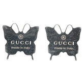 グッチ 蝶 バタフライ ピアス SV925 シルバー レディース GUCCI 【中古】