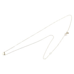 K14YG イエローゴールド ハート モチーフ ネックレス レディース 【中古】