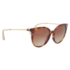 ヴァレンチノ ウェリントン サングラス VA4069-A ブラウン ベージュ プラスチック レディース Valentino 【中古】