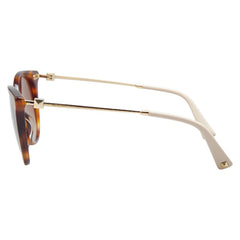 ヴァレンチノ ウェリントン サングラス VA4069-A ブラウン ベージュ プラスチック レディース Valentino 【中古】