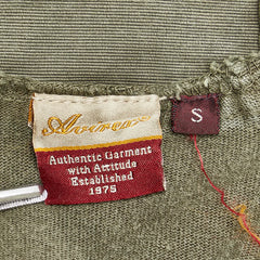 アヴィレックス パーカー サイズ:S カーキ コットン レディース AVIREX 【中古】