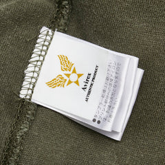 アヴィレックス パーカー サイズ:S カーキ コットン レディース AVIREX 【中古】