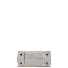 マイケルコース ハンドバッグ ショルダーバッグ 2WAY グレー レザー ファー レディース Michael Kors 【中古】