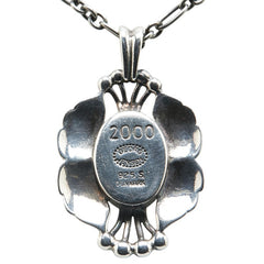 ジョージジェンセン ヘリテージコレクション ヘマタイト 2000 ネックレス SV925 シルバー レディース Georg Jensen 【中古】