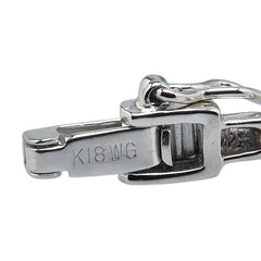 K18WG ホワイトゴールド ダイヤ0.46ct ブレスレット レディース 【中古】