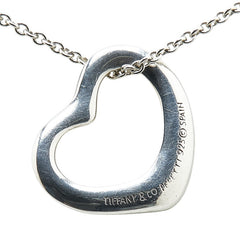 ティファニー オープンハート ネックレス SV925 シルバー レディース TIFFANY&Co. 【中古】