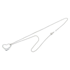 ティファニー オープンハート ネックレス SV925 シルバー レディース TIFFANY&Co. 【中古】