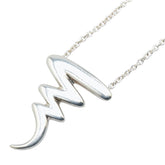 ティファニー スクリブル ネックレス SV925 シルバー レディース TIFFANY&Co. 【中古】