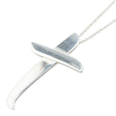 ティファニー キス ネックレス スターリングシルバー レディース TIFFANY&Co. 【中古】