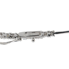 ライン K18WG ホワイトゴールド ダイヤ1.50ct ブレスレット レディース LINE 【中古】