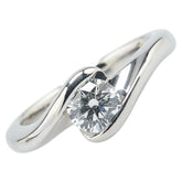 Pt900 プラチナ ダイヤ0.512ct リング 指輪 レディース 7.5号 【中古】