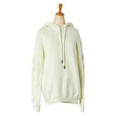 オフホワイト 19SS DIAG CARRYOVER LONG HOODIE パーカー フーディー サイズ:XS OWBB032S19D97083 ライトグリーン コットン レディース OFF-WHITE 【中古】