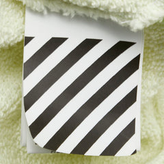 オフホワイト 19SS DIAG CARRYOVER LONG HOODIE パーカー フーディー サイズ:XS OWBB032S19D97083 ライトグリーン コットン レディース OFF-WHITE 【中古】