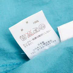 ルシアンペラフィネ 迷彩 カモ柄 スカル ウエスタンシャツ サイズ:M エメラルドグリーン コットン メンズ Lucien Pellat-Finet 【中古】