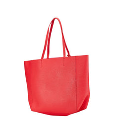 ケイトスペード HELLO パンチング ハンドバッグ トートバッグ レッド ラバー レディース Kate Spade 【中古】