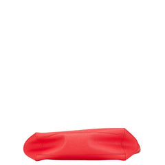 ケイトスペード HELLO パンチング ハンドバッグ トートバッグ レッド ラバー レディース Kate Spade 【中古】