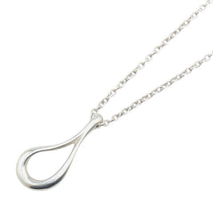 ティファニー オープンティアドロップ ネックレス シルバー SV925 シルバー レディース TIFFANY&Co. 【中古】
