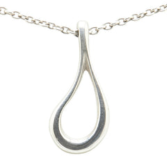 ティファニー オープンティアドロップ ネックレス シルバー SV925 シルバー レディース TIFFANY&Co. 【中古】