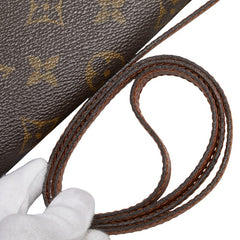 ルイ ヴィトン モノグラム ボルドー 斜め掛け ショルダーバッグ M51797 ブラウン PVC レザー レディース LOUIS VUITTON 【中古】