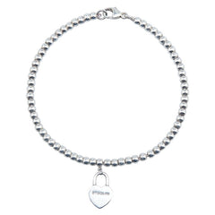 ティファニー リターン トゥ ティファニー ハートタグ ブレスレット ボールチェーン SV925 シルバー レディース TIFFANY&Co. 【中古】