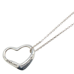 ティファニー オープンハート ネックレス スターリングシルバー レディース TIFFANY&Co. 【中古】