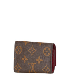 ルイ ヴィトン モノグラム ミュルティクレ6 6連 キーケース M62630 ブラウン フューシャ PVC レザー レディース LOUIS VUITTON 【中古】