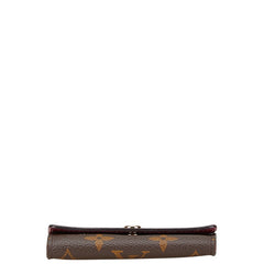 ルイ ヴィトン モノグラム ミュルティクレ6 6連 キーケース M62630 ブラウン フューシャ PVC レザー レディース LOUIS VUITTON 【中古】