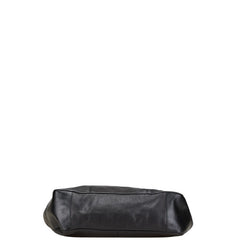 コーチ イーストウエスト トートバッグ ショルダーバッグ F17722 ブラック レザー レディース COACH 【中古】