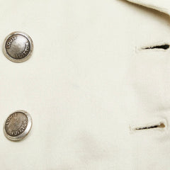 ルイ ヴィトン ナポレオンジャケット サイズ:36 アイボリー ホワイト シルク レディース LOUIS VUITTON 【中古】