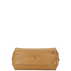 サンローラン クラシック サック ド ジュール ハンドバッグ ショルダーバッグ 2WAY 324823 ベージュ レザー レディース SAINT LAURENT 【中古】