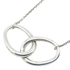 ティファニー ペレッティ ダブルループ ネックレス スターリングシルバー レディース TIFFANY&Co. 【中古】