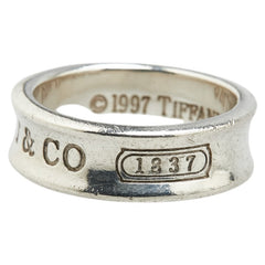 ティファニー 1837 ナロー リング 指輪 SV925 シルバー レディース TIFFANY&Co. 【中古】